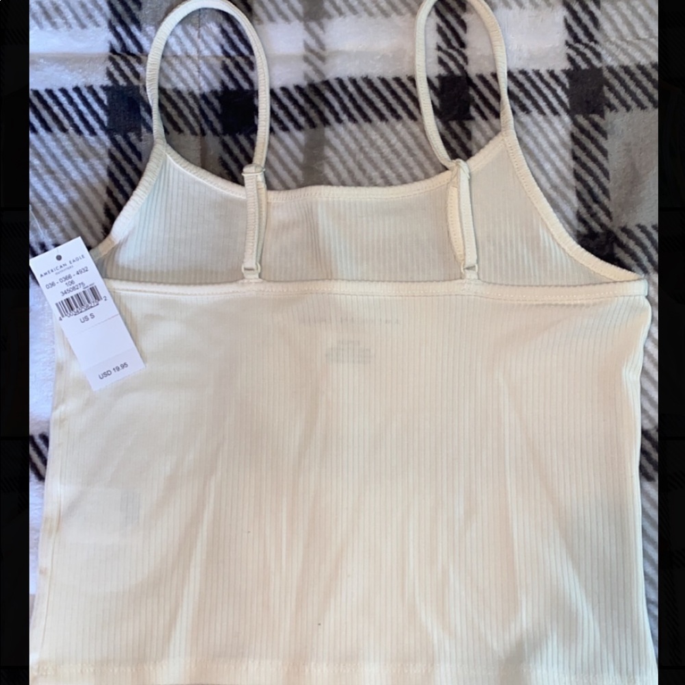 Size small off-white crop top.